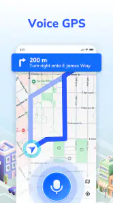GPS语音导航地图：语音GPS screenshot
