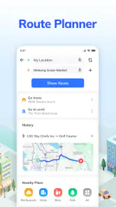 GPS语音导航地图：语音GPS screenshot