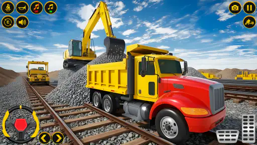 Heavy Construction JCB Sim 3D screenshot