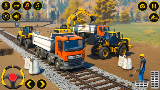 Heavy Construction JCB Sim 3D screenshot