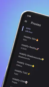 Hiddify Next(预览) screenshot