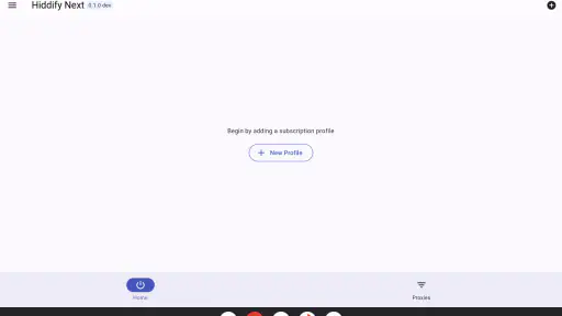Hiddify Next(预览) screenshot