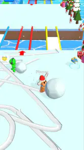 Ice Runner Battle: Snow Race screenshot