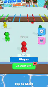 Ice Runner Battle: Snow Race screenshot