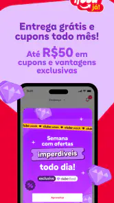 iFood comida e mercado em casa screenshot