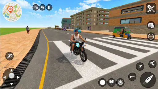 Indian Bike Thug Driving Game screenshot