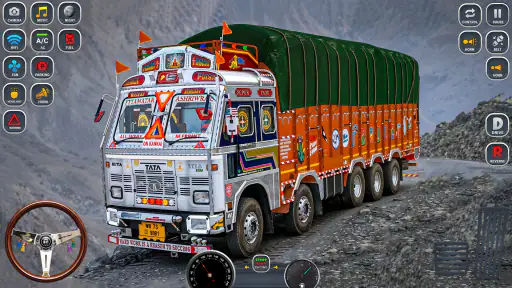 Indian Truck Offroad Cargo 3D screenshot