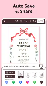 Invitation Maker, Card Design screenshot
