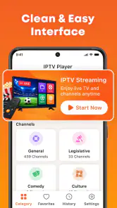 IPTV Player - Smart TV & Live screenshot