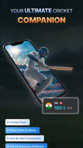 Just Cricket: Fast Live Score screenshot