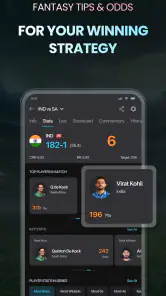 Just Cricket: Fast Live Score screenshot