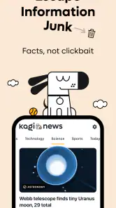 Kagi News screenshot