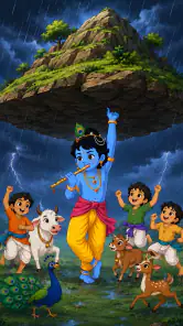 Krishna Stories Game screenshot
