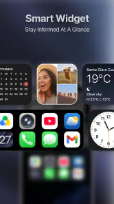 Launcher OS 27 : Liquid Glass screenshot