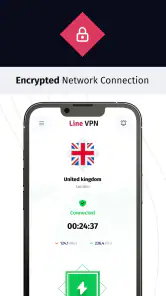 Line VPN screenshot