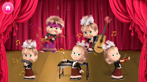 Masha and the Bear Mini Games screenshot