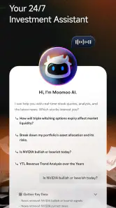 moomoo: stocks & trading screenshot