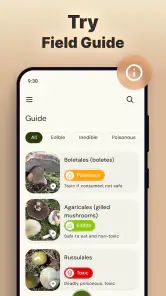 Mushroom Identification screenshot
