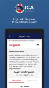 MyICA Mobile screenshot