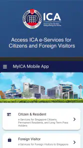 MyICA Mobile screenshot