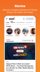 News18: India Live News App screenshot