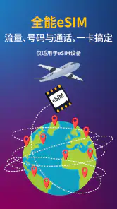 Numero eSIM：虚拟手机号、数据流量与通话 screenshot