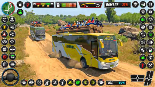 Offroad Bus Sim Driving Game screenshot