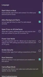 Orbot:Android 版本的 Tor screenshot