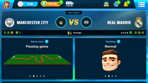 OSM 27 - Football Manager game screenshot