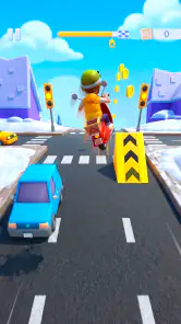 Paper Boy Race 3D - 酷跑小游戏 screenshot