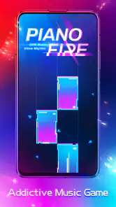 Piano Fire: Edm音乐钢琴游戏 screenshot