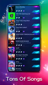 Piano Fire: Edm音乐钢琴游戏 screenshot