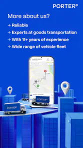 Porter - Logistics Service App screenshot