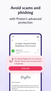 Proton Mail: Encrypted Email screenshot
