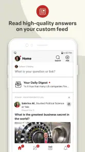 Quora: the knowledge platform screenshot