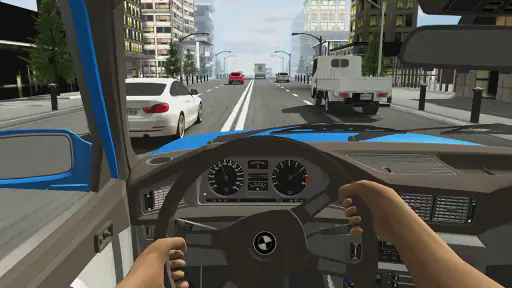 Racing in Car 2 screenshot