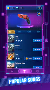 Rhythm Fire – EDM音乐射击游戏 screenshot