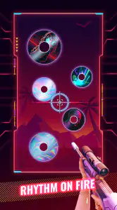 Rhythm Fire – EDM音乐射击游戏 screenshot