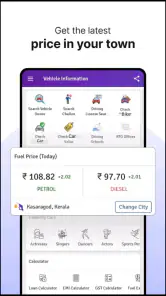 RTO Vehicle Info App, Challan screenshot