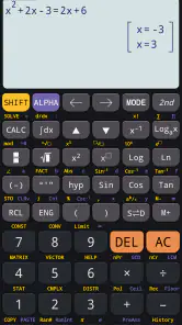 Scientific calculator plus 991 screenshot