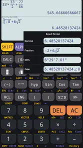 Scientific calculator plus 991 screenshot