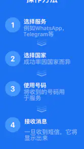 SMS Virtual - 接收短信 screenshot