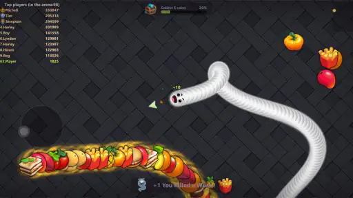 Snake Lite -动作街机贪吃蛇游戏 screenshot
