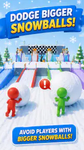 Snow Race screenshot