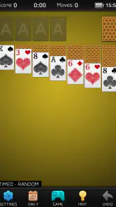 Solitaire screenshot