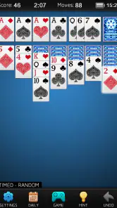 Solitaire screenshot