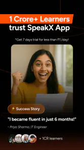 SpeakX: Learn Spoken English screenshot