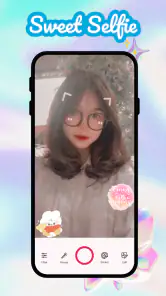 Sweet Camera Selfie screenshot