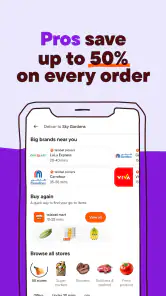 talabat: Food, grocery & more screenshot