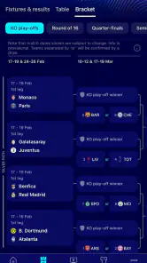 UEFA Champions League Official screenshot